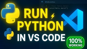 Python uitvoeren in Visual Studio Code (VS Code Setup 2025)
