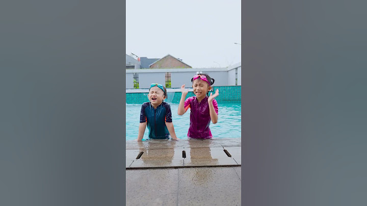 Kesenggol Aletha Jadi Salah Kolam Renang #alethaabew
