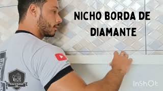 Como assentar nicho de porcelanato!/Técnicas da Construção Civil