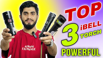 Top 3 Powerful Torch || Best Zoomable Torch || Long Range Torch
