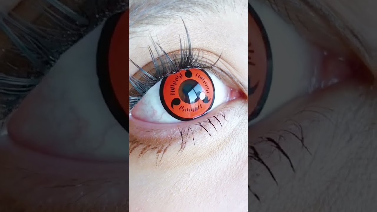 Sharingan cosplay lens 