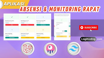 Aplikasi Absensi & Monitoring Rapat Laravel 12 Livewire dan Tailwind CSS