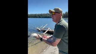 Rainbow trout fishing with Sean Lowe at Twin Lakes ￼10/2020 1