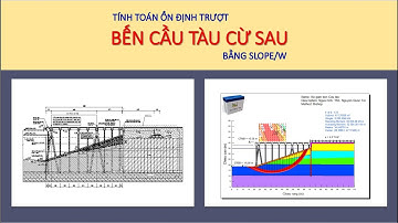 [Slope/W] - Tính toán Ổn định Kè gầm Bến Cầu Tàu | @NGUYENQUOCTOI