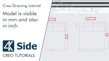 Model is visible in mm and also in inch - Copy/Inheritance feature