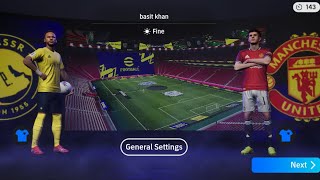 Al nassar vs Manchester united highlights ll efootball ll shadow x gamer