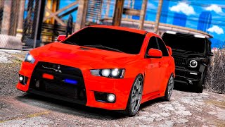 СДЕЛАЛ ОПЕРСКУЮ MITSUBISHI LANCER! НОВАЯ ТАЧКА В МОЕМ АВТОПАРКЕ! BLACK RUSSIA MOBILE (CRMP)