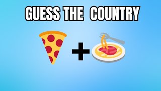 Guess The Country By Emoji 🌍