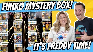 GO GO Freddy FUNKO!! Unboxing a Guaranteed Freddy Funko Pop Mystery Box!