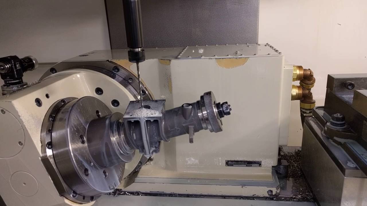 Drilling inconel 718 with through coolant YouTube