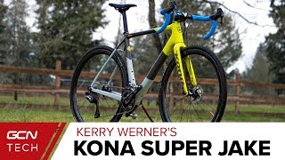 Kerry Werner's Kona Super Jake Cyclocross Race Bike | CX Pro Bike screenshot 5