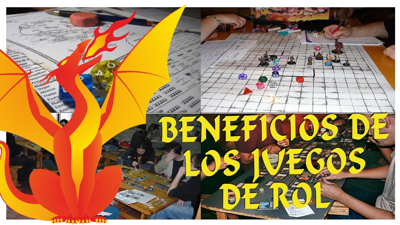 BENEFICIOS DE LOS JUEGOS DE ROL | por Tierras de Rol y PsicoVlog mentos