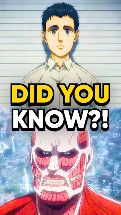 Did You Know THIS About Attack on Titan?