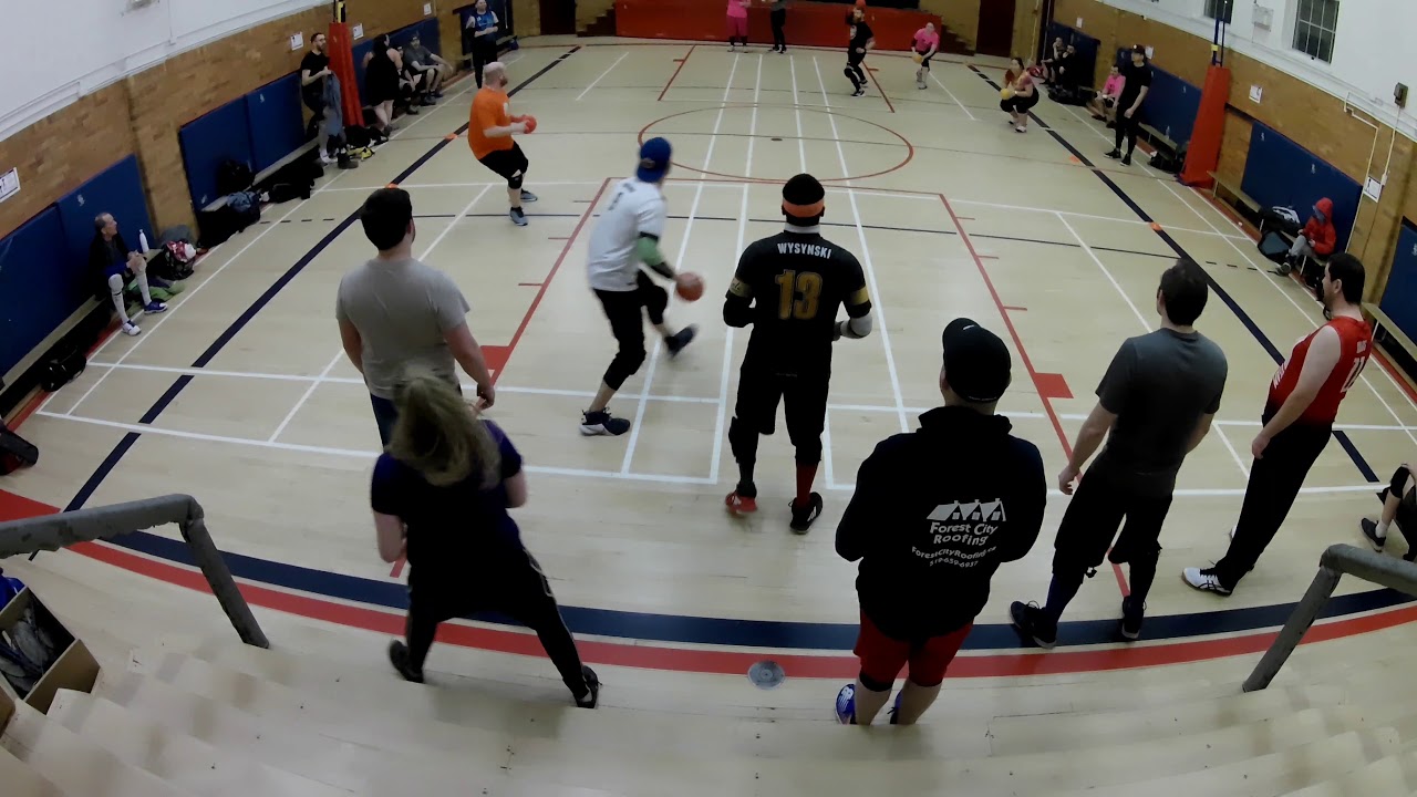 London Dropin Dodgeball Highlights 2020 Week 2 YouTube