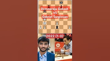 Dommaraju Gukesh vs Gabriel Sargissian Chennai Olympiad (2022)