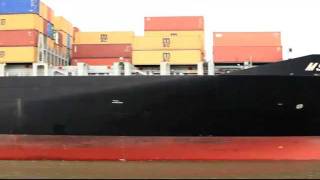 Huge cargo ship