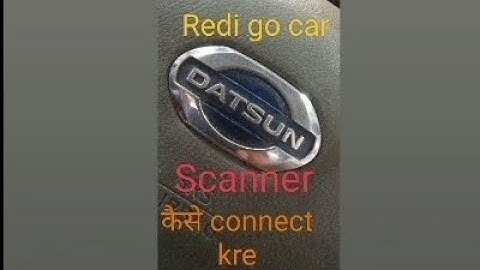 #DATSUN REDI GO SCANNING WITH THINKDIAG #NISSAN REDI GO SCANNING BY lounch X431