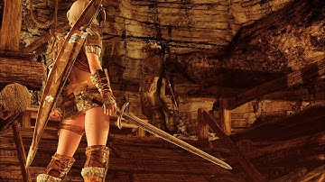 Skyrim SE - "Inpa Sekiro Combat" VS Bandit