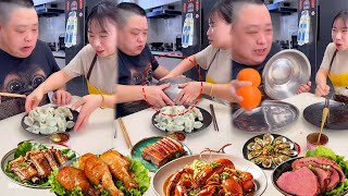 小氣老公以為自己聰明，不料我假裝讓他吃大餐，其實是個小橘子【胖嫂美食】