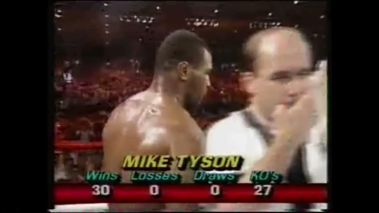 Mike Tyson v Tony Tucker YouTube