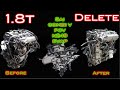 How to Delete SAi / Combi V / PCV / N249 / EVAP | MK2 1.8t Swap Pt. 5