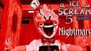 Ice Scream 5 Nightmare Mode Full Gameplay İn Ghost Mode