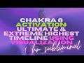 chakra 6 activation: highest timeline visualization (1 hour subliminal) third eye pineal activation