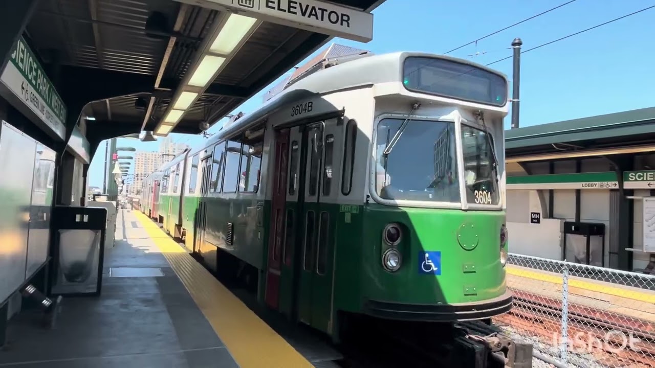 Boston MBTA Greenline ~Sciemce Park/West End~ボストン地下鉄グリーンラインサイエンスパーク・ウェストエンド