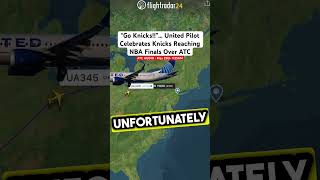 “Go Knicks!!”… United Pilot Celebrates Knicks Reaching NBA Finals Over ATC