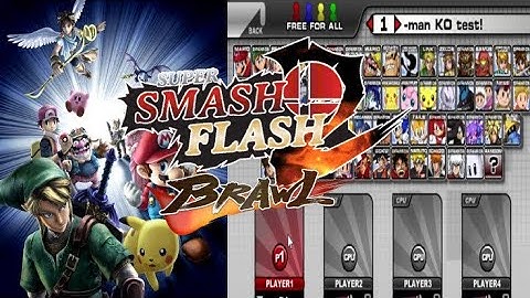 [SSF2 0.9b Mods] Brawl menu 1.0