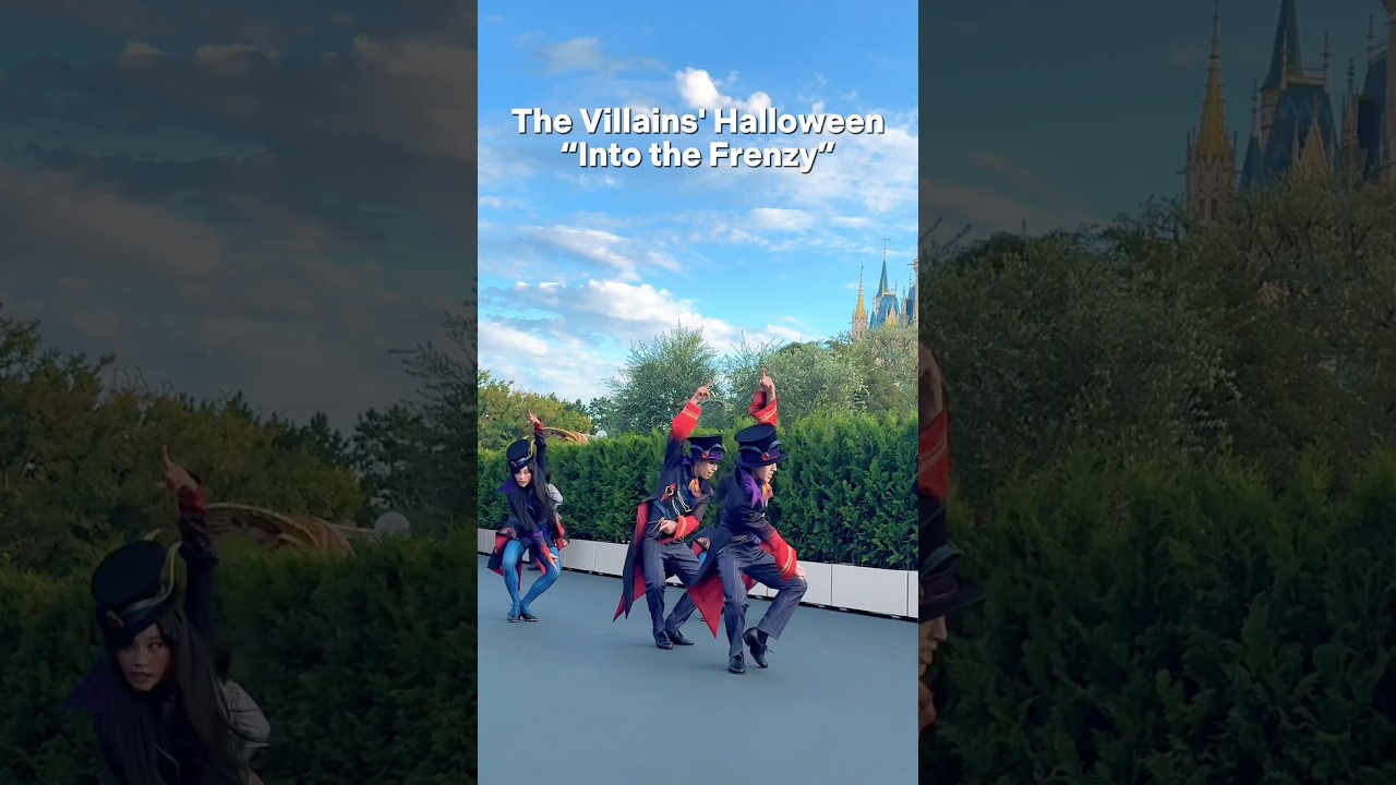 【TDL】先頭ダンサーの迫力すごすぎた...！ | The Villains' Halloween “Into the Frenzy” #フレンジー