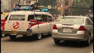 Ghostbusters 4,Firehouse,2024,Filming Another Chase Scene