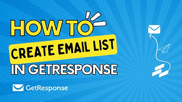 How to create email list in getresponse & How to delete Getresponse list | Step-by-Step Tutorial