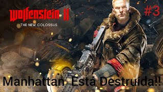 Wolfenstein 2 The New Colossus - Parte 3: Manhattan Completamente Destruda!