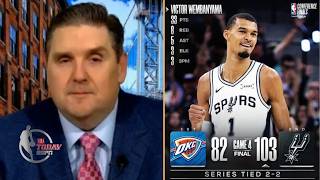 NBA TODAY | "Wemby found the formula to beat OKC" - Windy reacts to Spurs dominate Thunder in Game 4