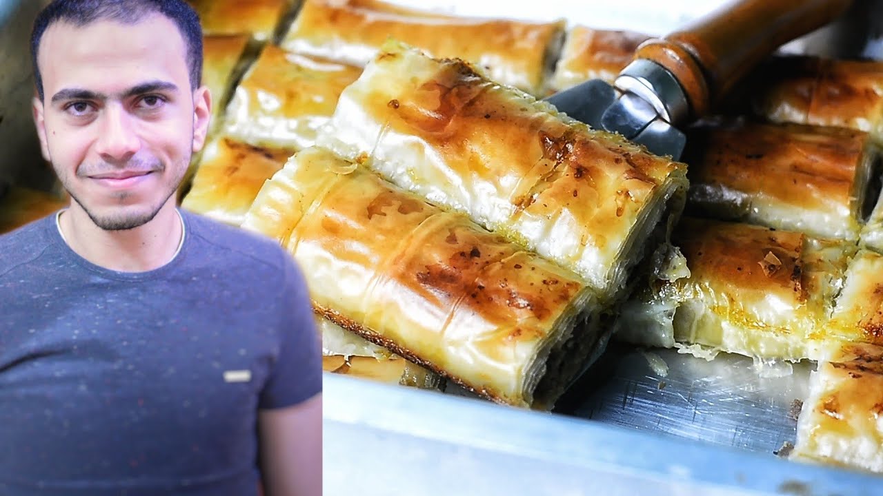 40قطعة بوريك باللحمة المفرومة من لفة جلاش واحدة من الاخر هتجربي وهتحكمي