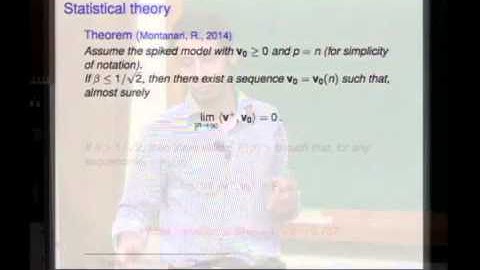 ERPEM 2014 - Some statistical results on structured array factorization problems - part 01
