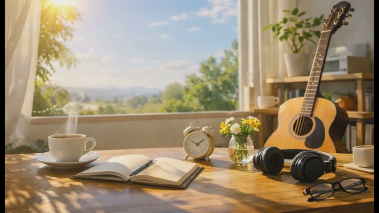 Sunny Morning Instrumentals ☀️ | Fresh & Uplifting 60-Min Playlist  기분 좋아지는 아침 루틴 음악 | 상쾌한 인스트 60분