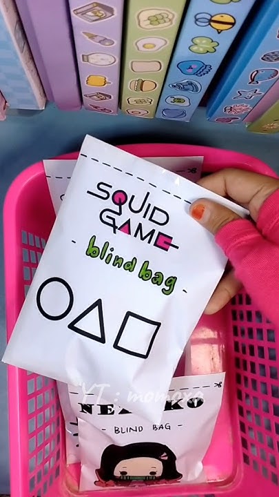 Unboxing Squid Game Blind Bag #shorts #unboxing #squidgame #blindbag #