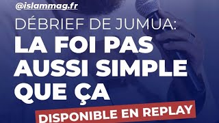 LA FOI, PAS AUSSI SIMPLE QUE ÇA..