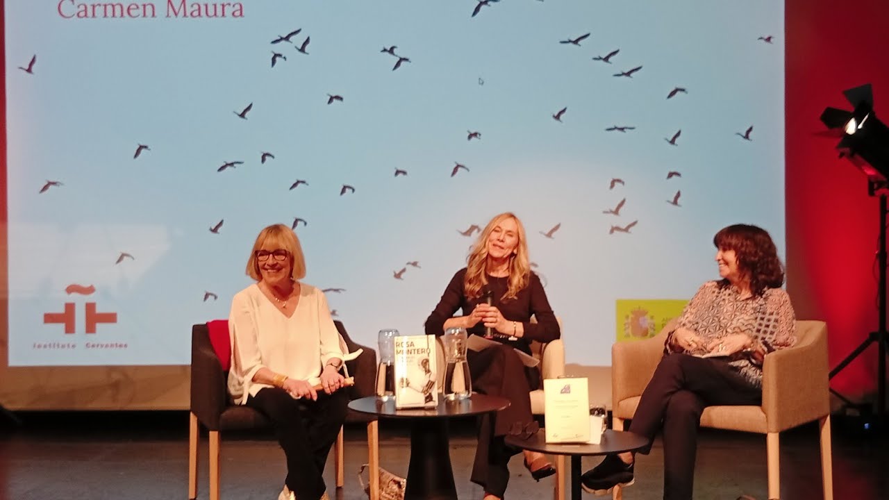 * Ayer y hoy: Dialogo entre  Rosa Montero y Carmen Maura  moderado por la periodista Marieta Frías.