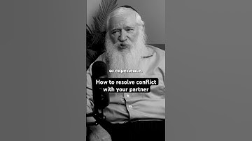 Resolving conflict with your partner. #rabbi #judaism #relationship #relationshipadvice #shorts
