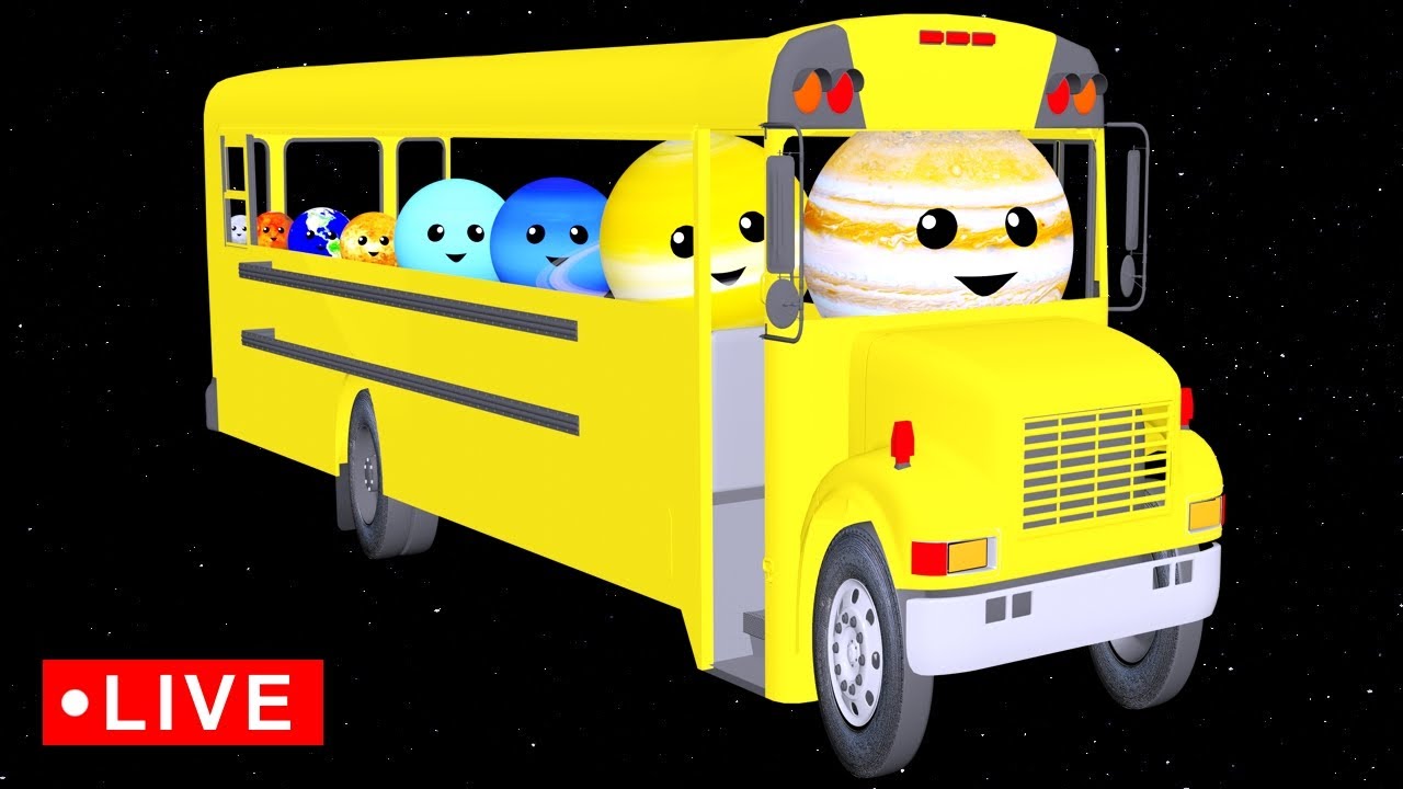 Planets for Babies 🪐🌎🔴 | Planets Mercury Venus Earth Mars Jupiter ...