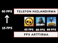 Telefon hızlandırma/FPS Yükseltme |Pubg kasma sorunu giderme bansız |Güncel Video
