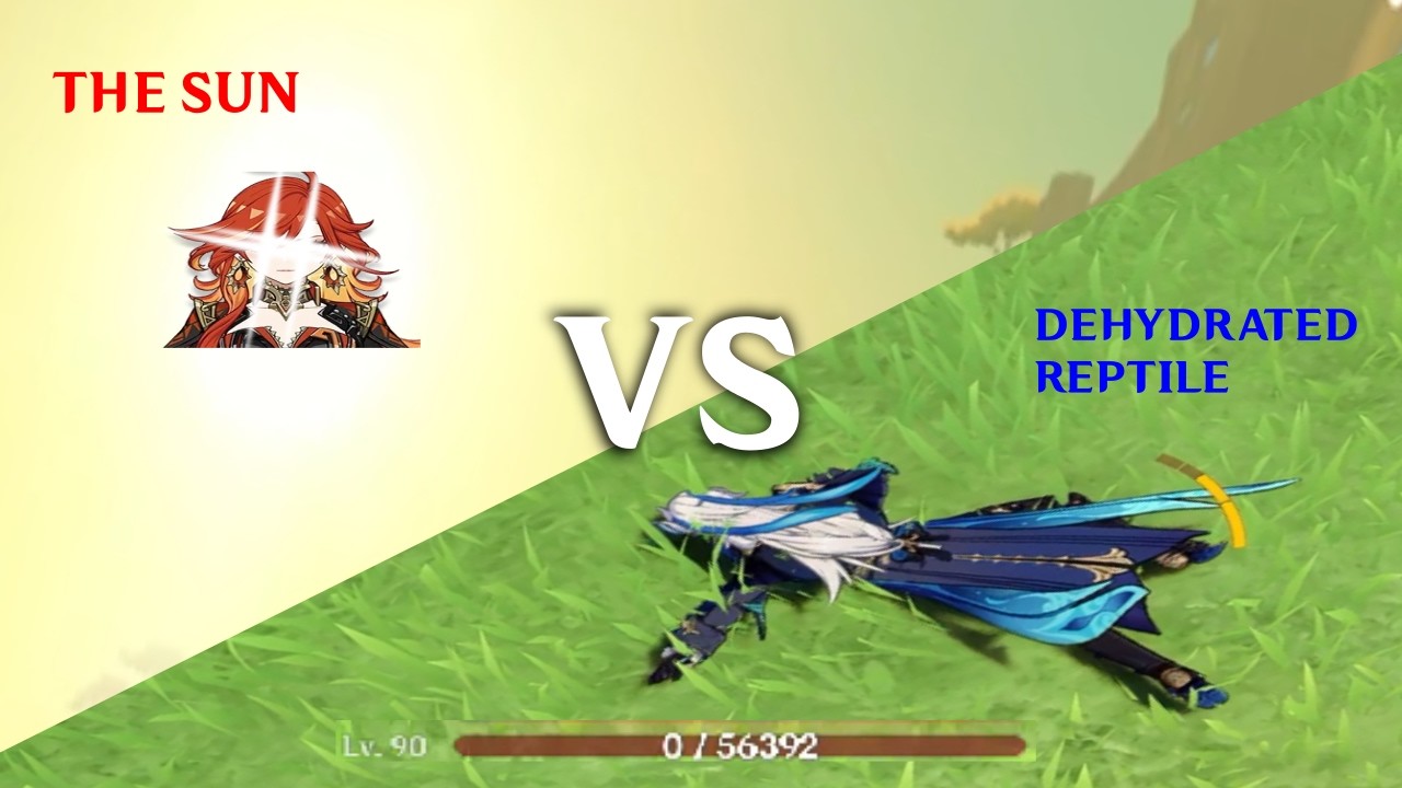 PvP in genshin impact is extremely balanced