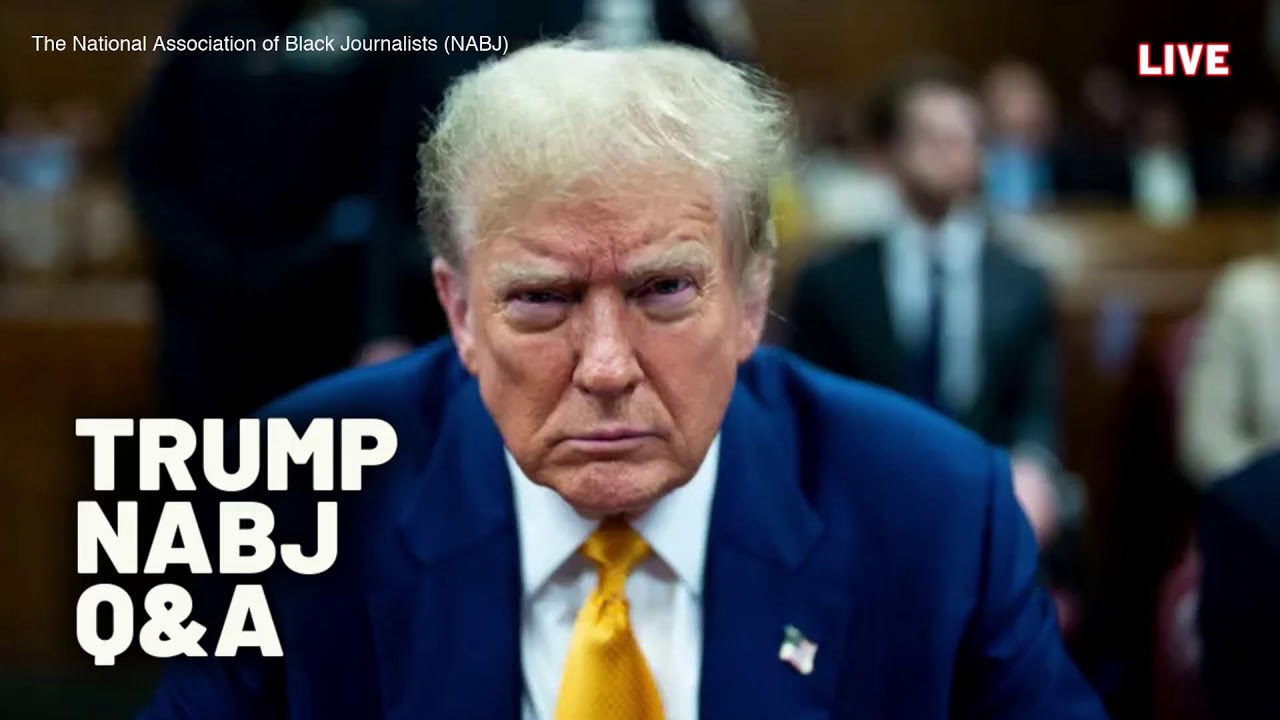 LIVE Donald Trump speaks at NABJ 2024 Conference in Chicago YouTube