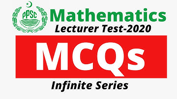 PPSC Lecturer Maths Test MCQS | Lecture 13