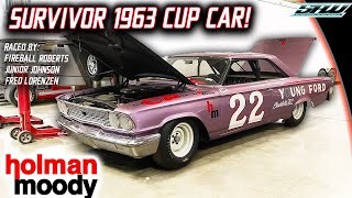 Holman Moody's Junior Johnson Ford Galaxie NASCAR Race Car & Lee Holman's History Lesson!