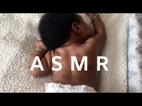 ASMR Relaxing Oil Massage, Body Tickle & Tingly Hair Play 💖 (No Talking)