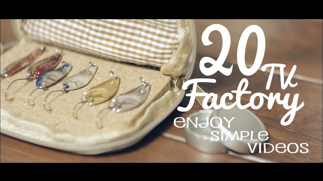 Fishing Spoon Wallet Diy 100均diy スプーンウォレット Youtube